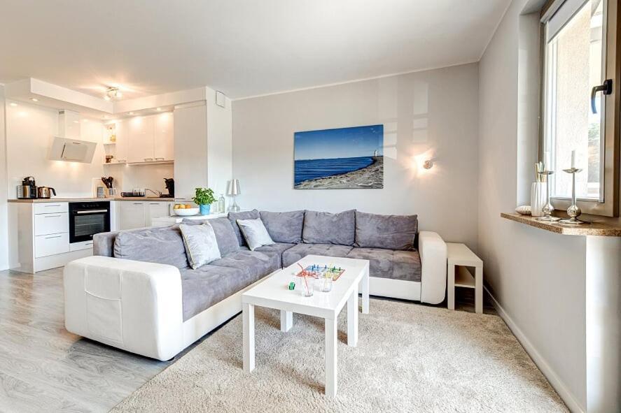 White Apartment Swinemuende Luaran gambar