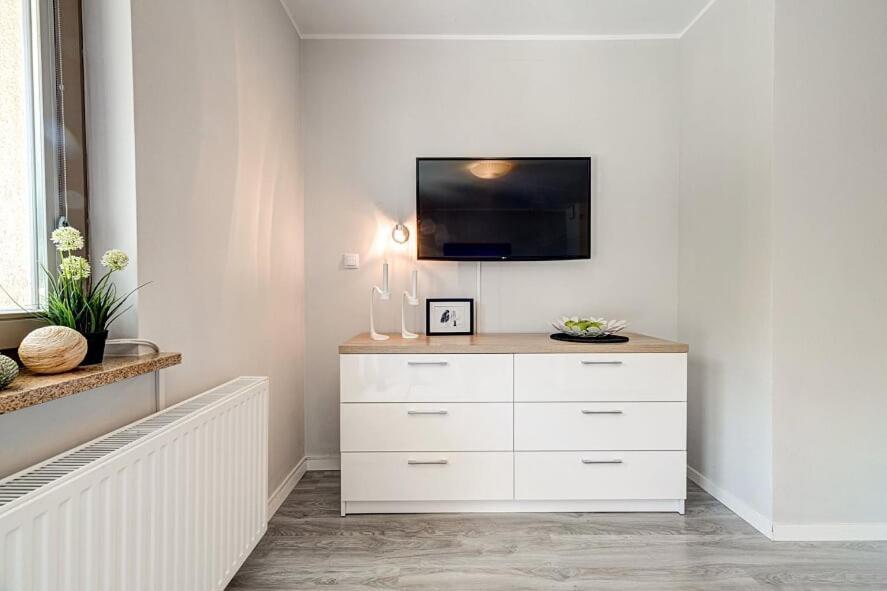 White Apartment Swinemuende Luaran gambar